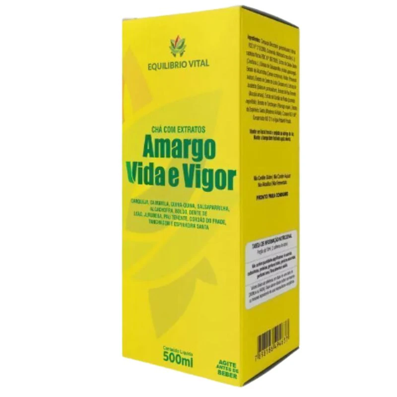 Chá Amargo Vida e Vigor 500ml Equilíbrio — imagem principal