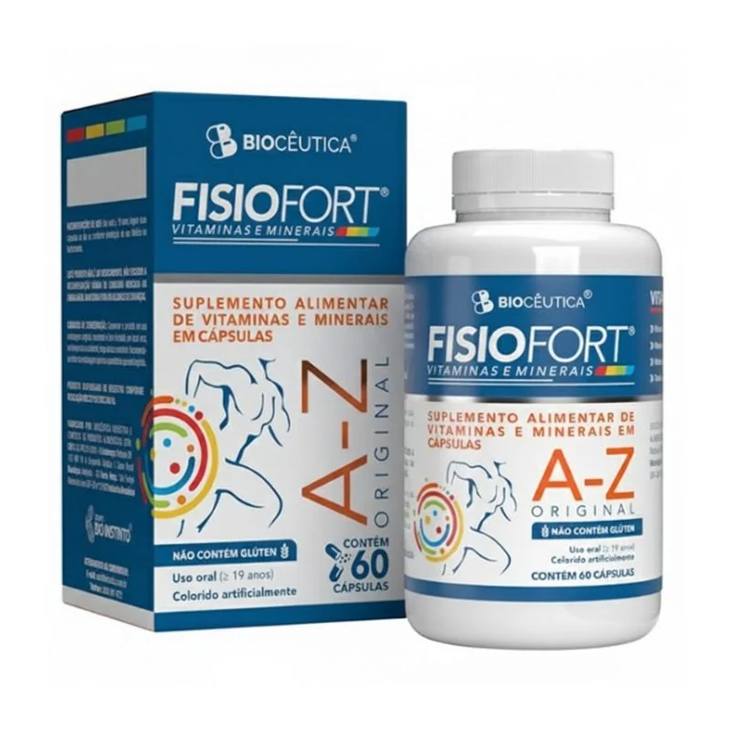 Fisiofort A-Z Vitaminas e Minerais 60 Cápsulas Biocêutica — imagem principal