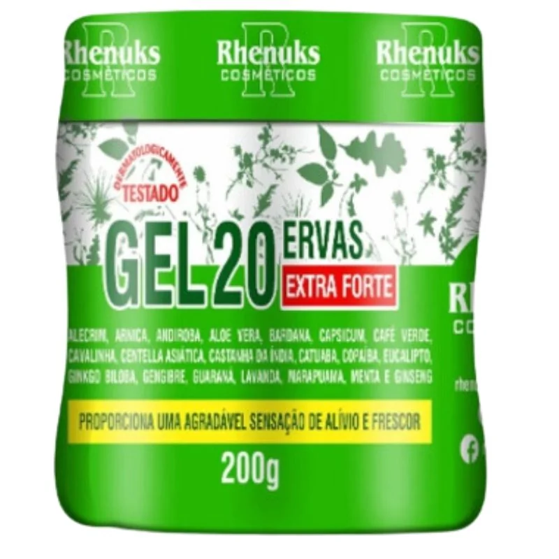 Gel Massageador 20 Ervas 200g Rhenuks — imagem principal