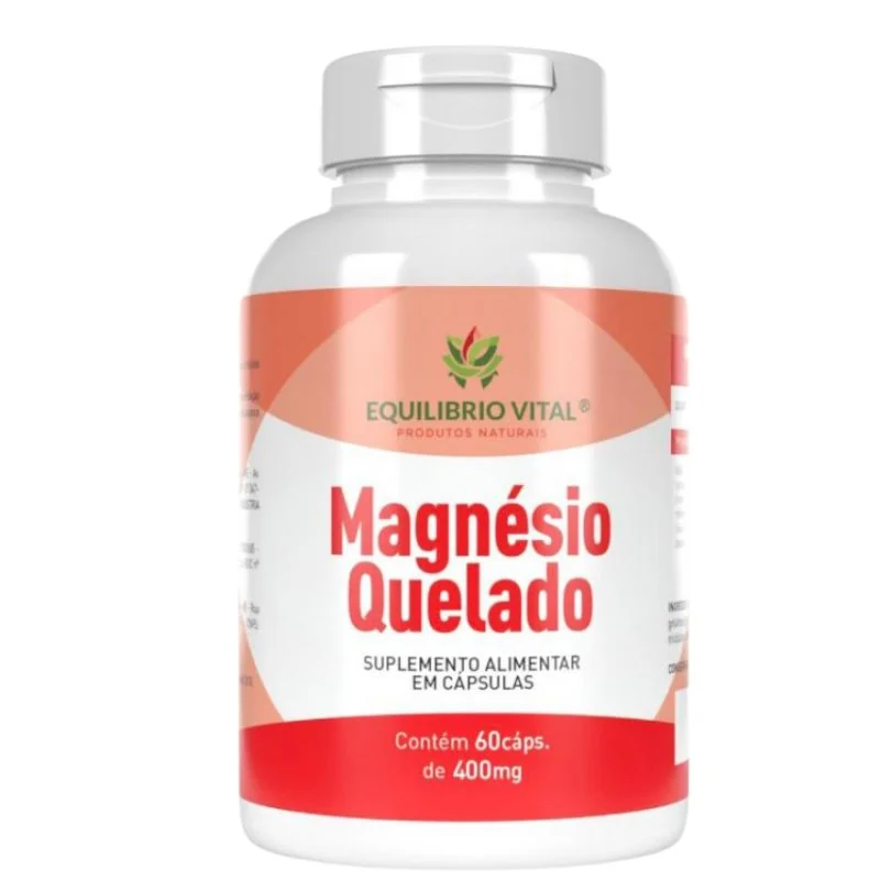 Magnésio Quelado 60 Cáps 400mg Equilíbrio — imagem principal