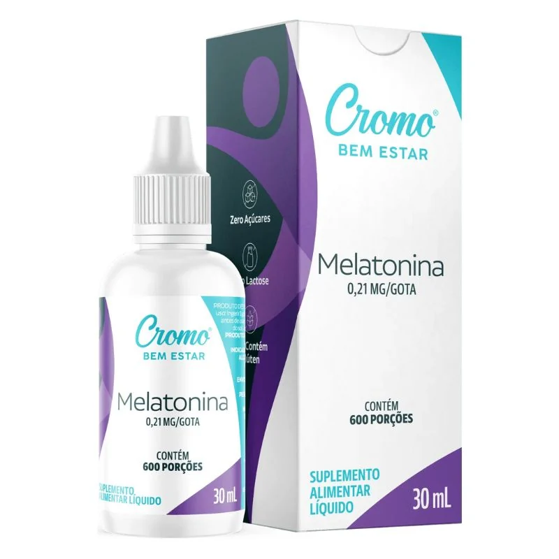 Melatonina 30ml Cromo — imagem principal