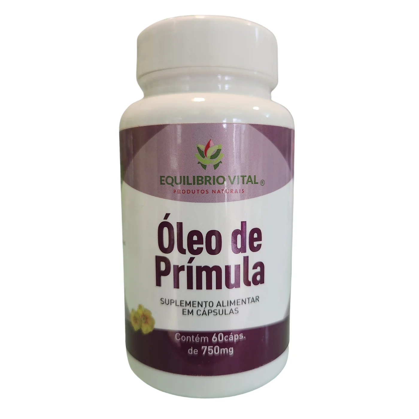 Óleo de Prímula 60 cápsulas Equilíbrio — frente