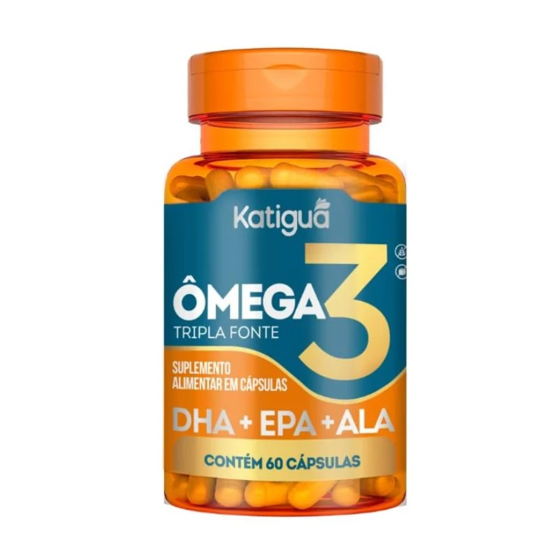 Omega 3 tripla fonte 60 cápsulas 1000mg Katiguá — imagem principal