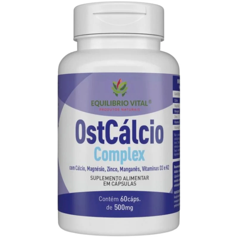 OstCálcio - magnésio, zinco. manganês, vitaminas D3 e K2 Equilíbrio — imagem principal