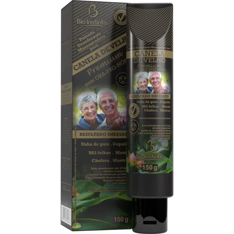 Pomada Massageadora Canela De Velho C/ Ora-pro-nóbis 150g — imagem principal