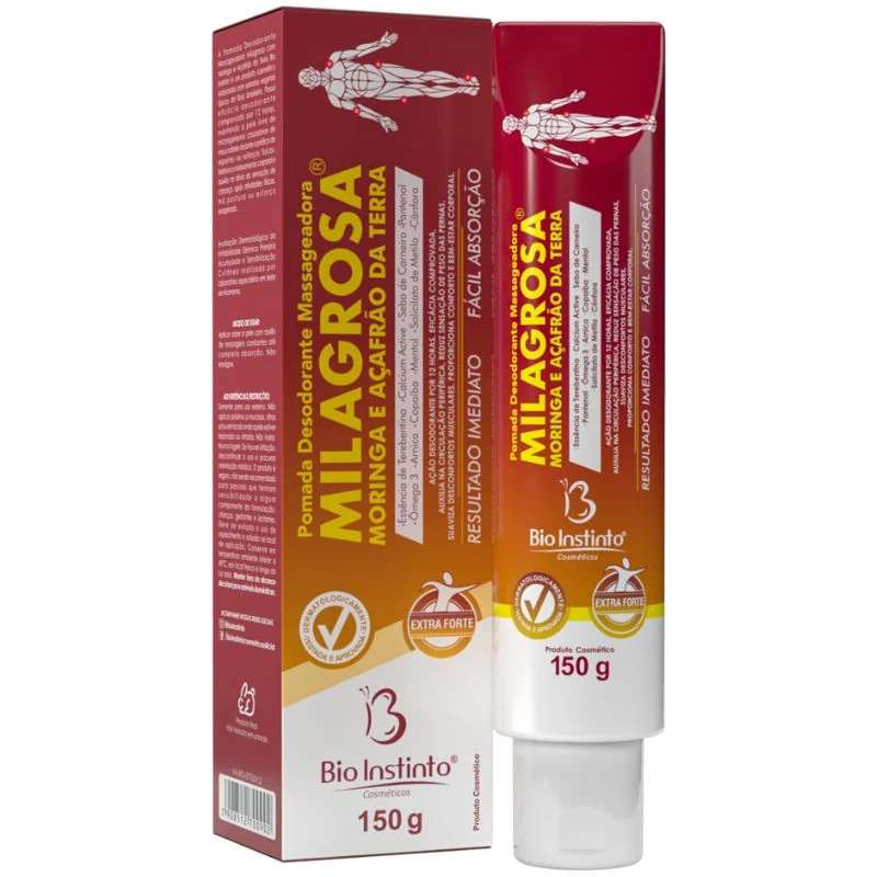 Pomada Milagrosa com Açafrão da Terra 150g Bio Instinto — imagem principal