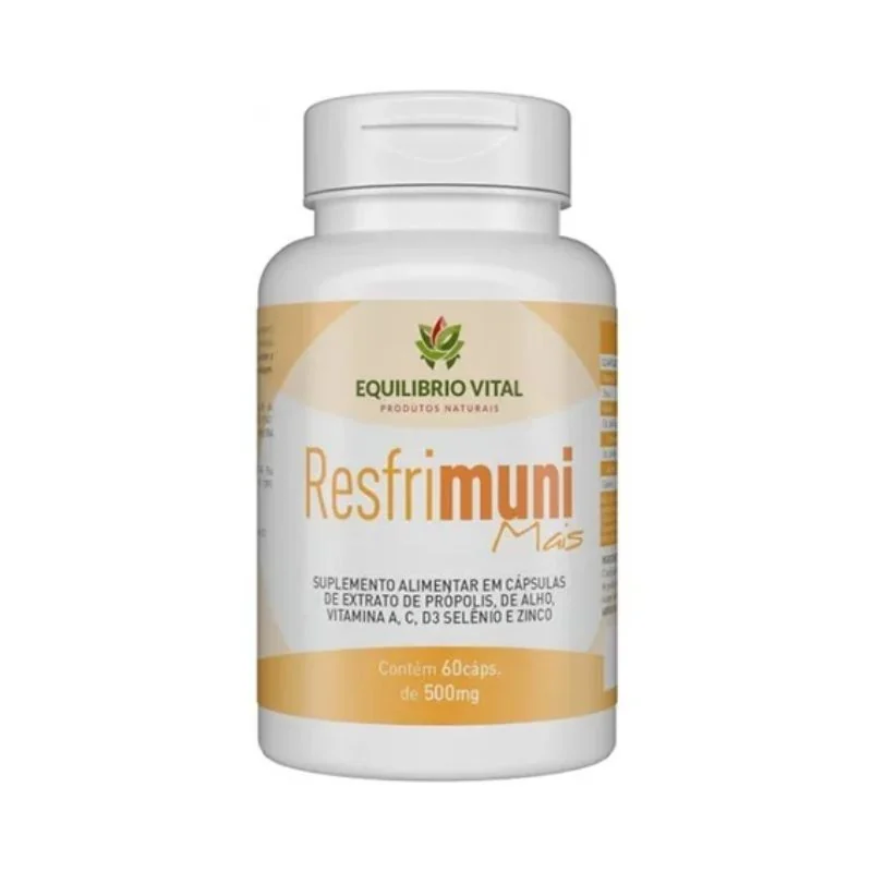 Resfrimuni Mais 60 Cápsulas 500mg Equilibrio Vital — imagem principal