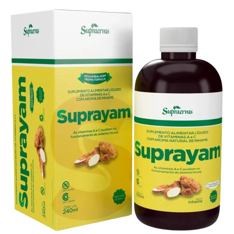 Supra Elix & Inhame + Vitamina A e C 500ml SupraErvas — imagem principal