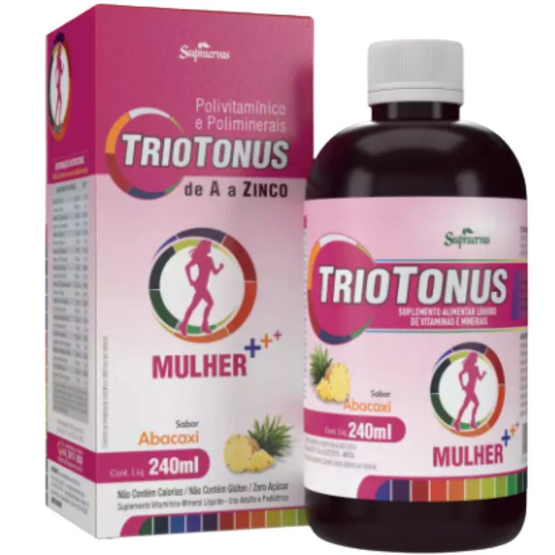 Triotonos Mulher Polivitamínico e Mineral 240ml SupraErvas — imagem principal